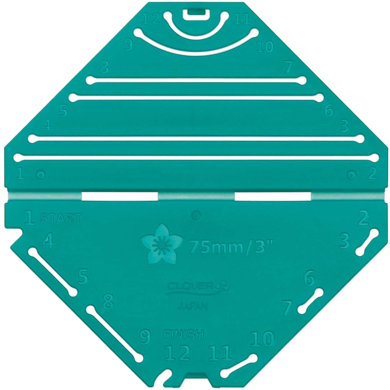 Clover Large Kanzashi Flower Pointed petal Maker